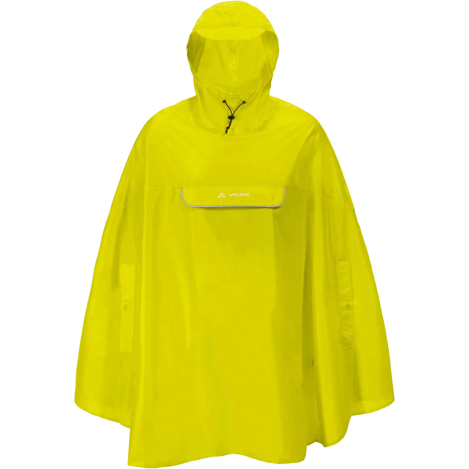 Vaude Valdipino Poncho regnslag - LEMON - XL - Regnslag og ponchoer