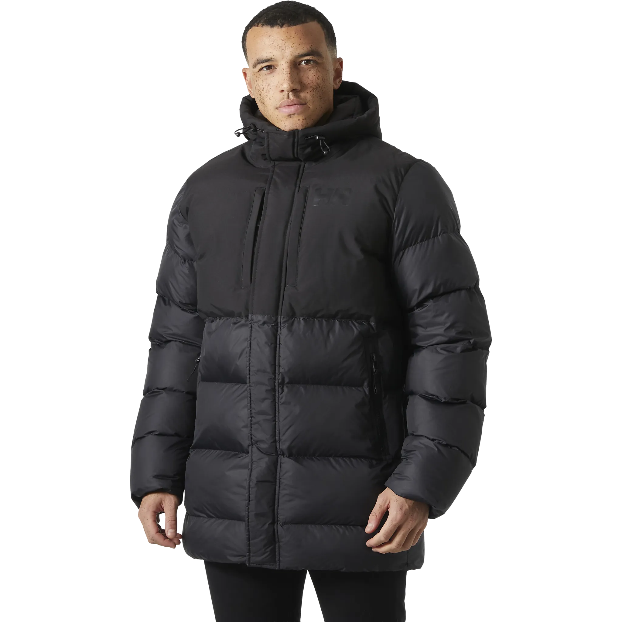 Active Puffy Long Jacket Men