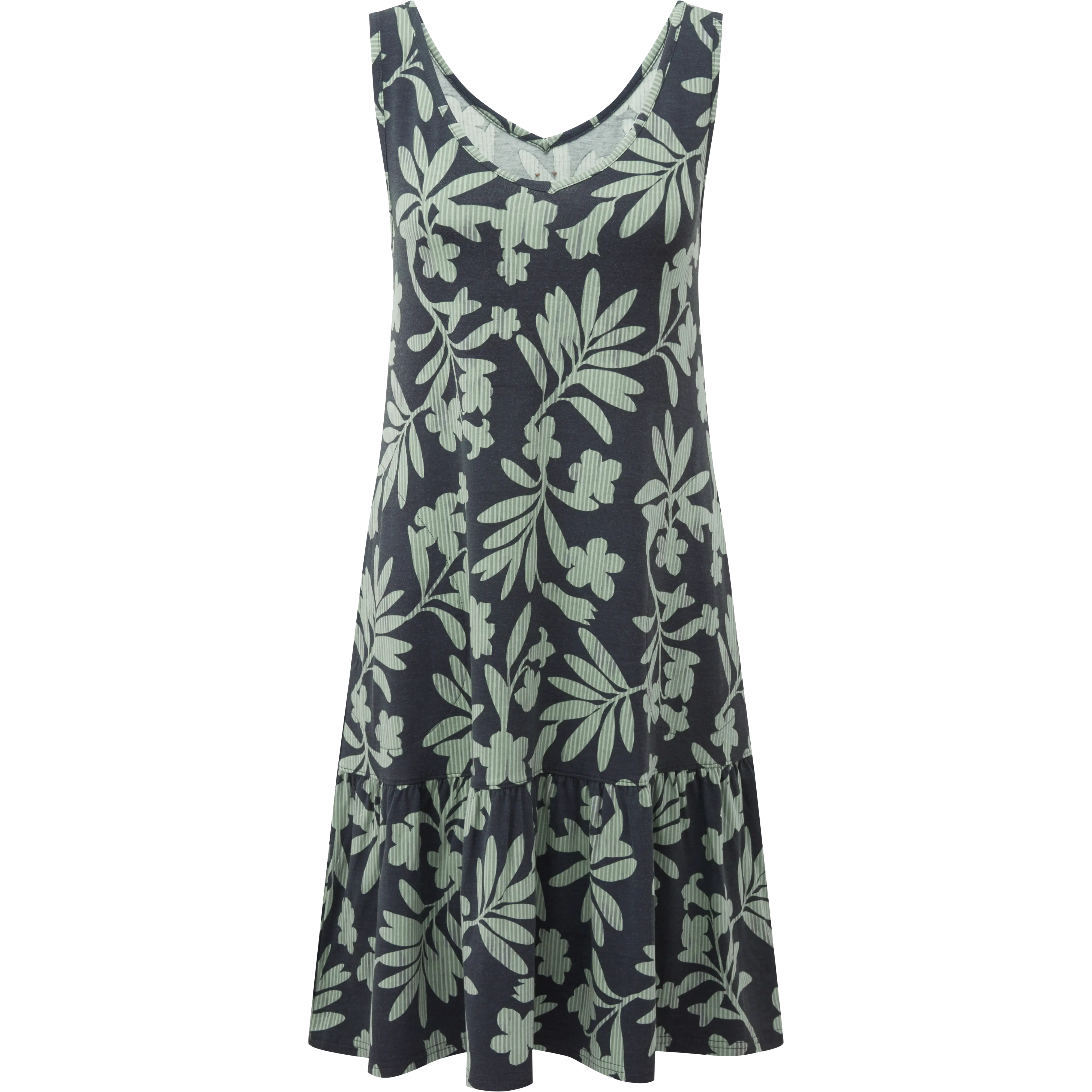 Sherpa Neha Ruffle Dress - Black Gurans - Outdoor kjoler