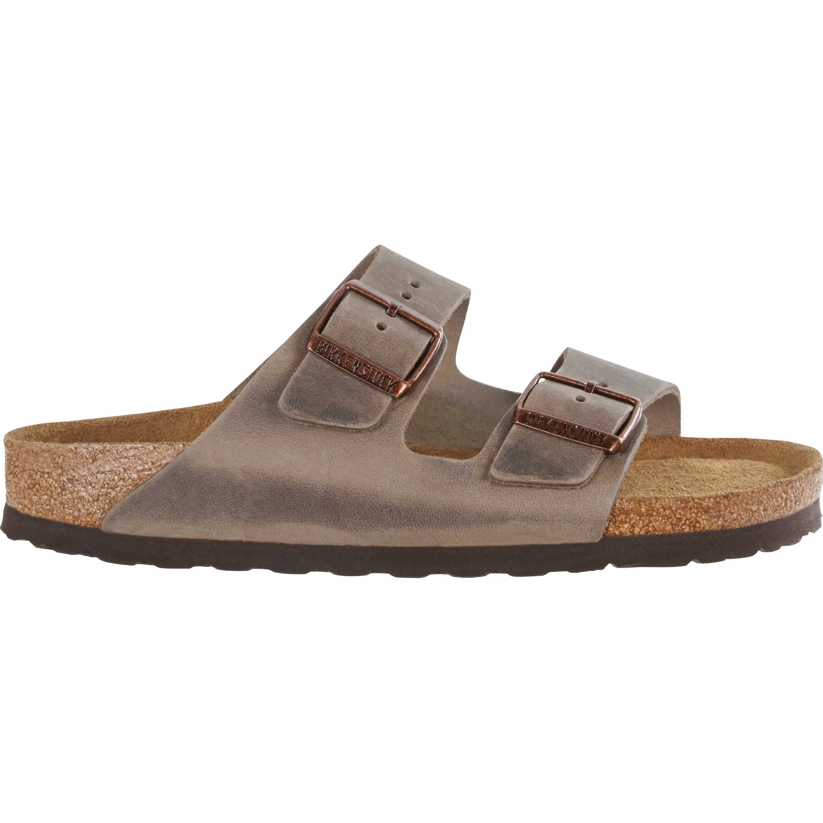 Birkenstock Arizona Soft Footbed Oiled Leather Narrow - Tabacco Brown - 42 - Sandaler