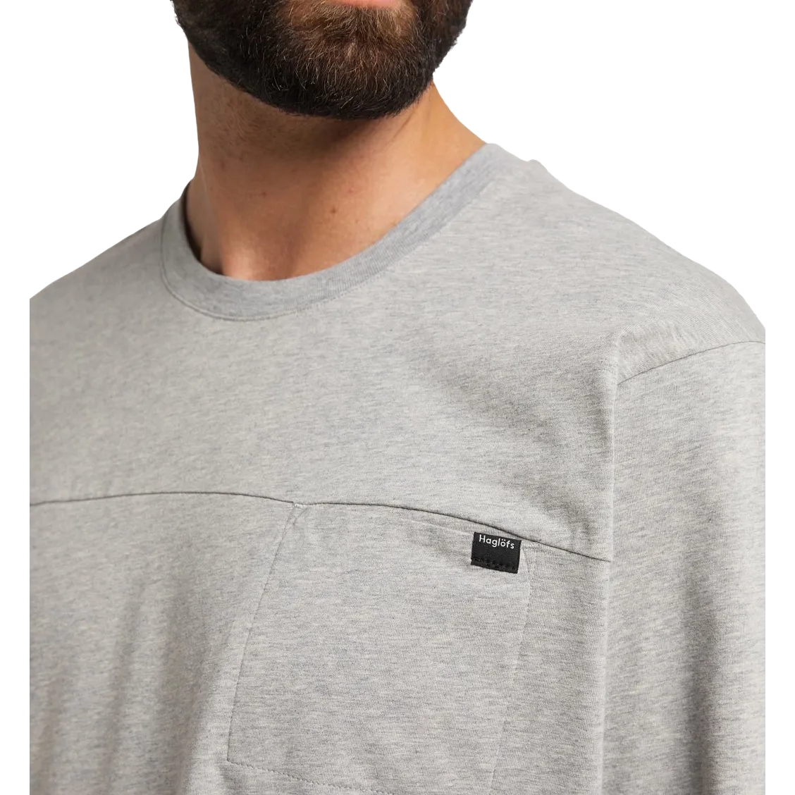 Curious LS Men herr-T-shirt
