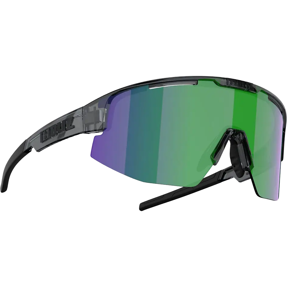 Bliz Matrix Unisex Sportsbriller - Crystal Black, Brown/Green - One size - Solbriller