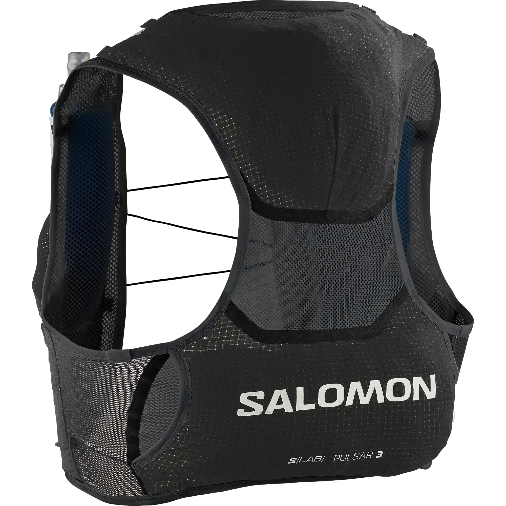 Salomon S/Lab Pulsar 3 Set Løbevest Unisex - Black - XL - Løberygsække
