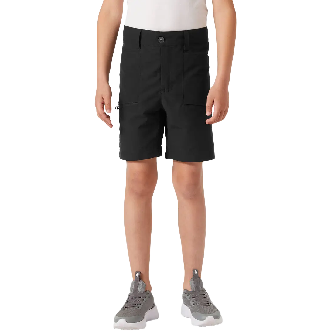 Helly Hansen Junior Vidda Shorts - Black - 128 - Shorts til børn
