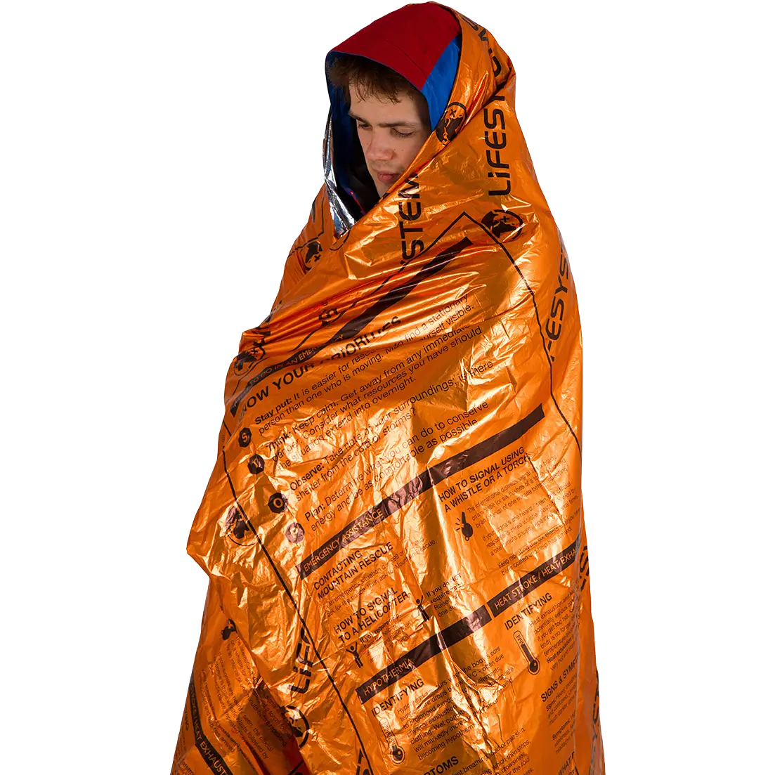 Lifesystems Heatshield Blanket nødtæppe - Orange - One size - Førstehjælp
