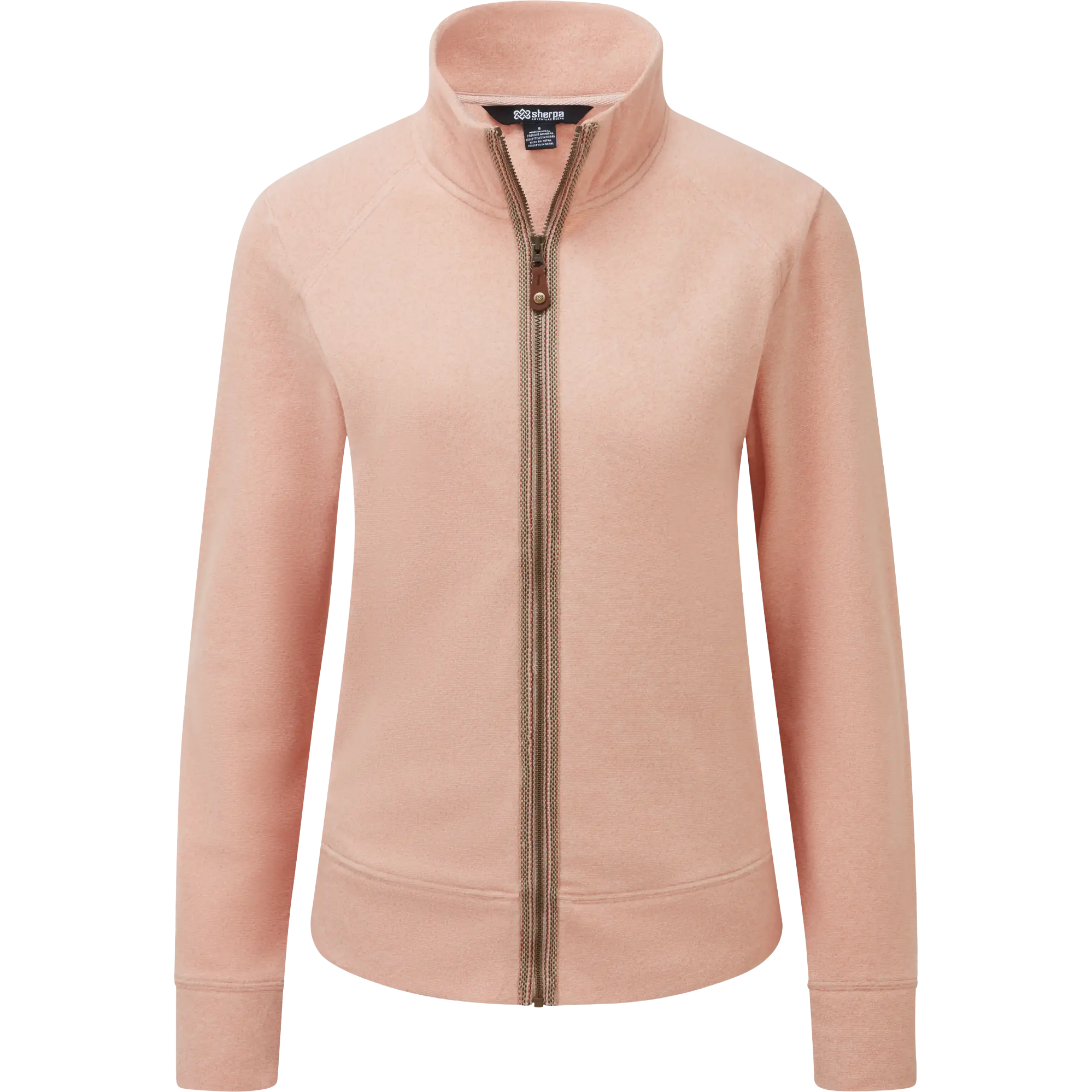 Sherpa Rolpa Eco Jacket Women fleece - Blush - M - Fleecetrøjer