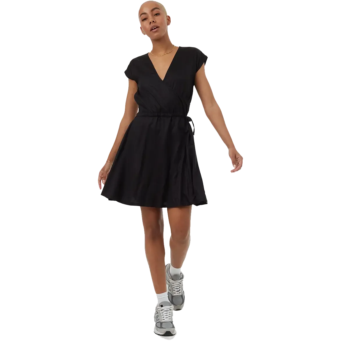 Woven Wrap Dress kjole