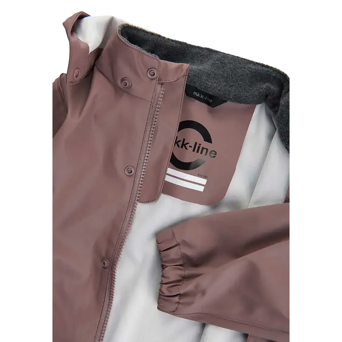 PU Rain Set w/Suspenders Recycled regnställ