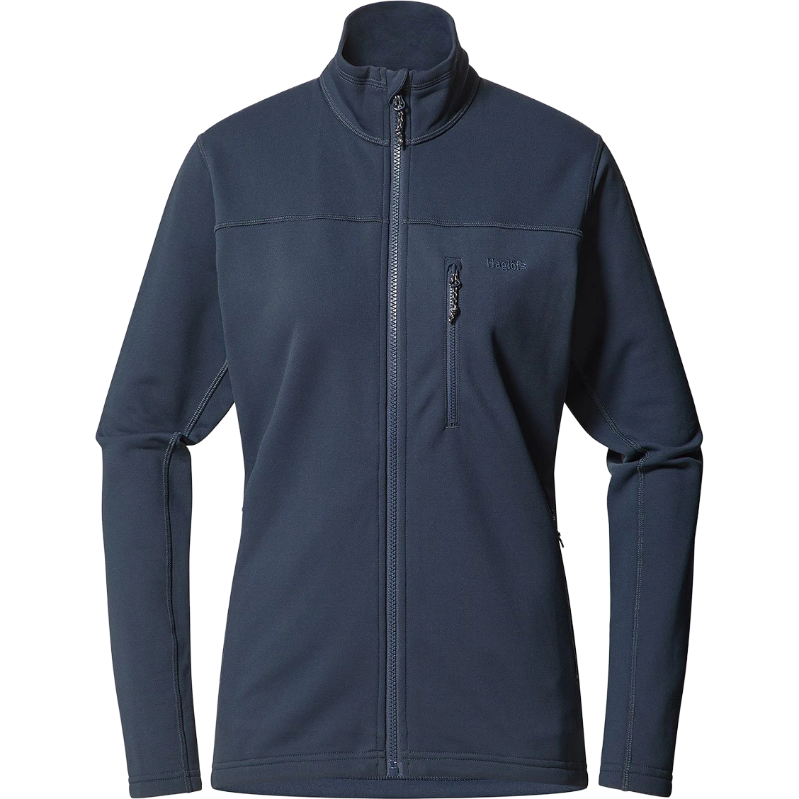 Haglöfs Rosson Mid Jacket Women fleece - Tarn Blue - XXL - Fleecetrøjer