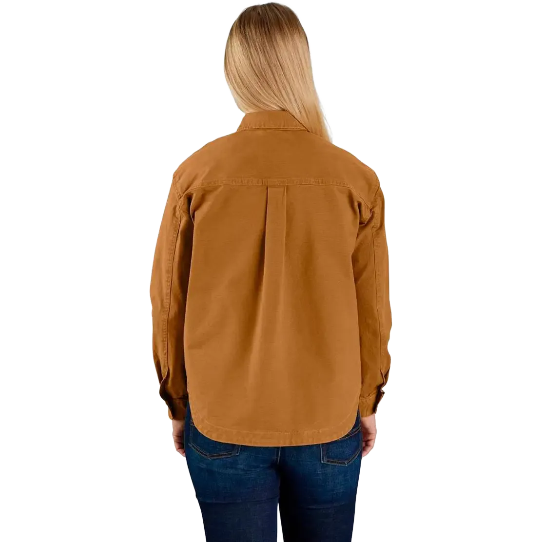 Heavyweight Duck Overshirt Women skjorta