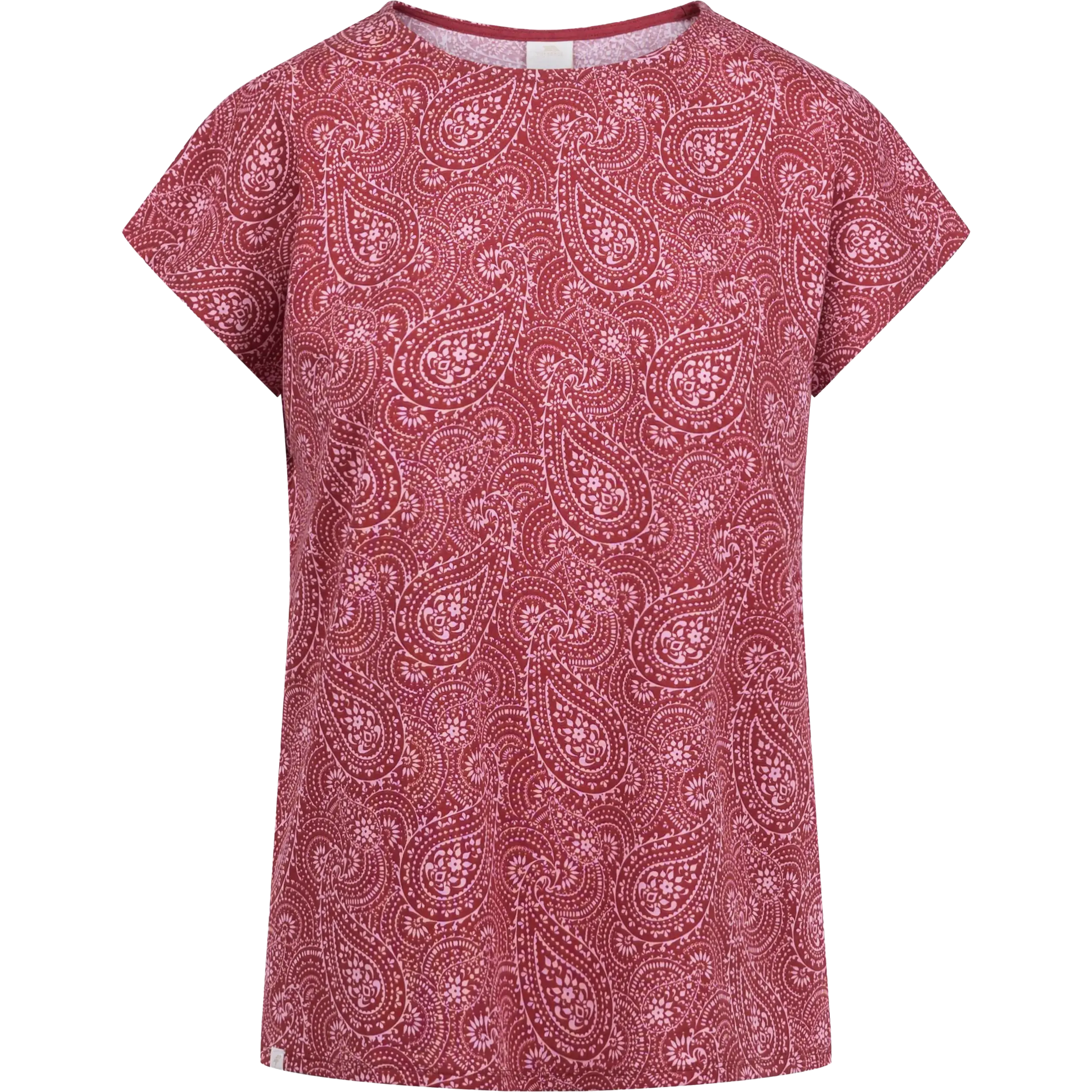 Trespass Lucia T-shirt Women - Claret Print - S - Kortærmet T-shirts