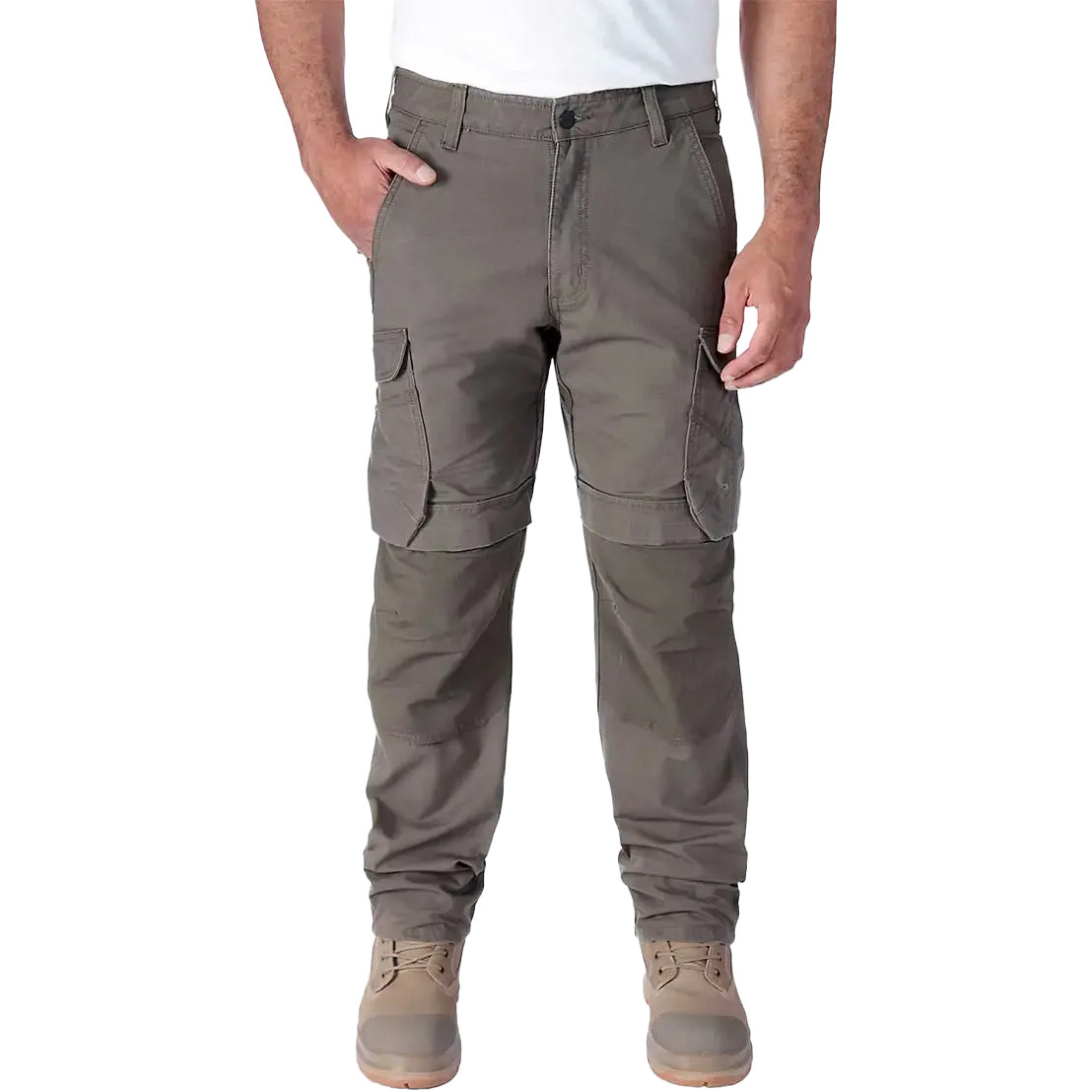 Steel Rugged Cargo Work Pant Regular Men herrebukser