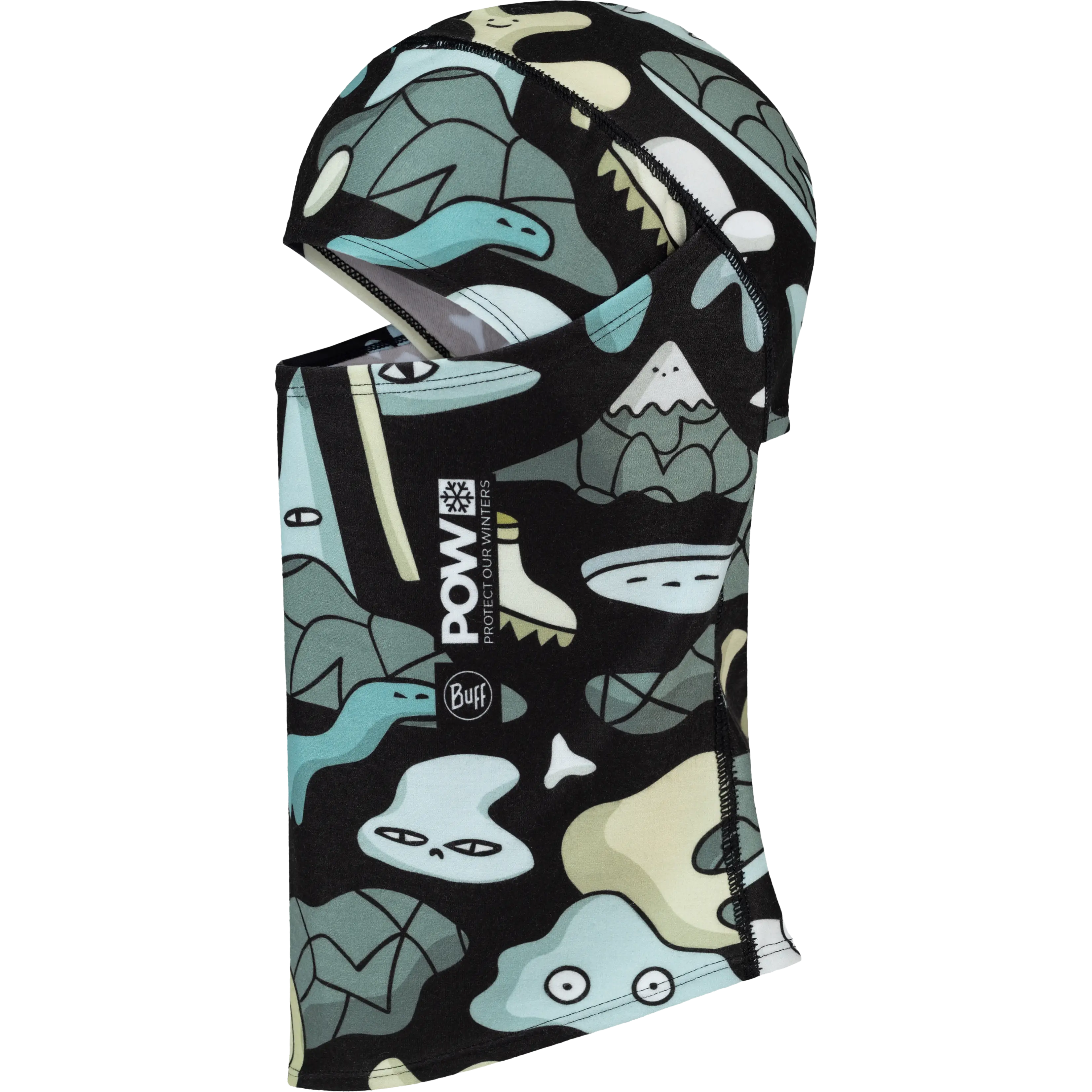 Buff Thermonet Hinged Balaclava - Pow Arse Multi - One size - Accessories