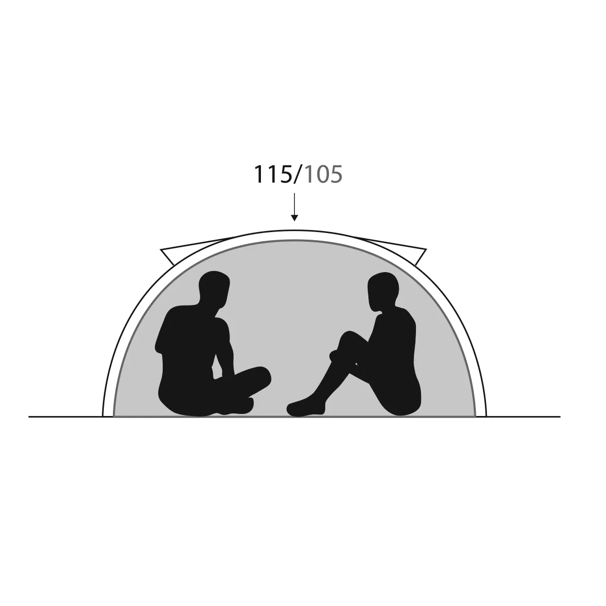LÆ Dome 3 telt 3 prs.