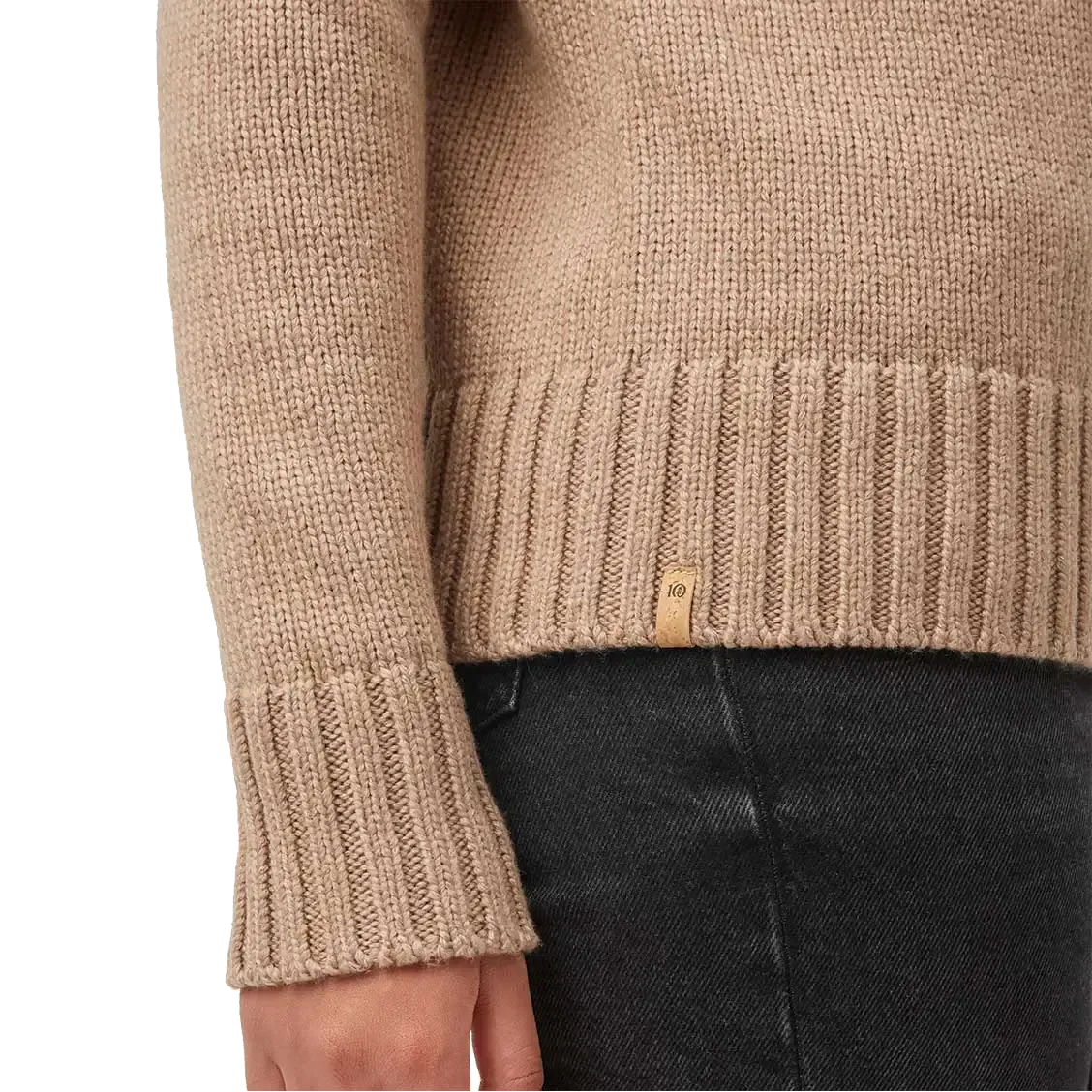 Highline Wool Turtleneck Sweater Women dametrøje