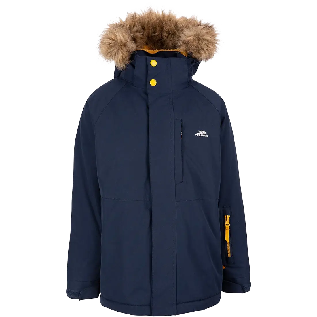 Trespass Ultimately Jacket børnevinterjakke - NAVY - 5/6 år - Vinterjakker til børn