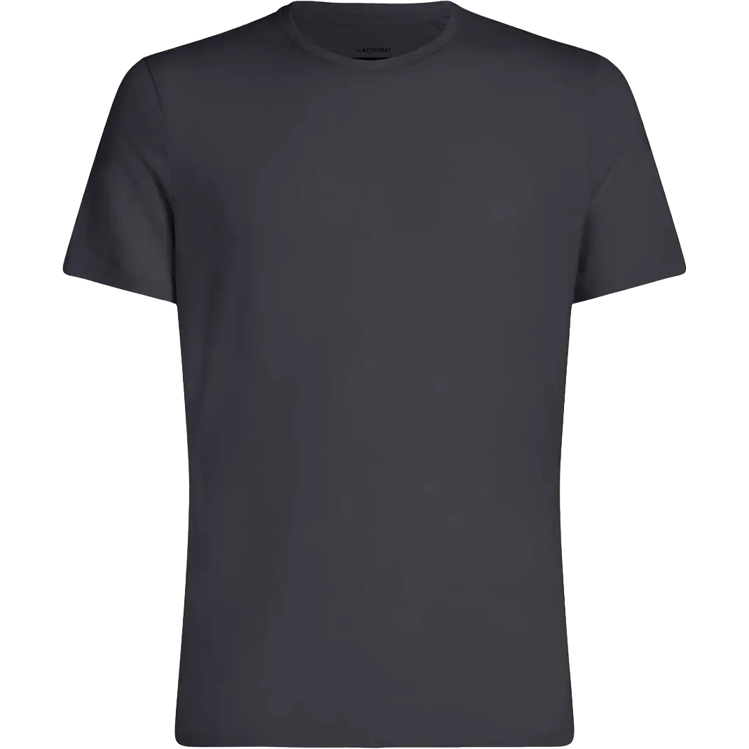 Icebreaker Anatomica SS Crewe undertrøje - Midnight Navy - M - Undertrøjer