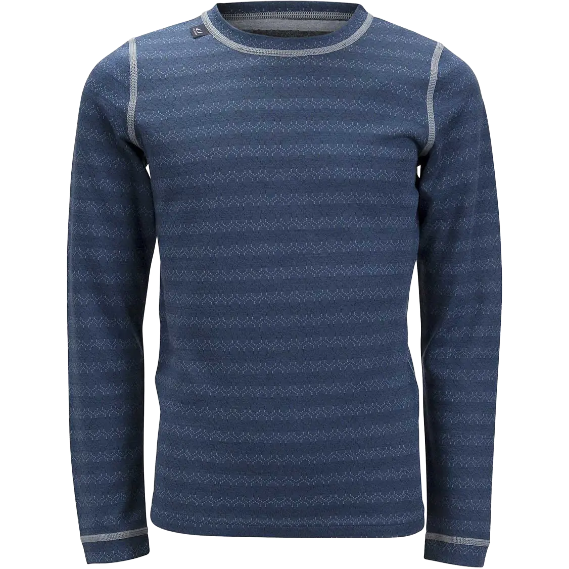 Ulvang 50Fifty 3.0 Round Neck Kids uldundertrøje - Stellar Mix - 92/2 år - Undertrøjer til børn