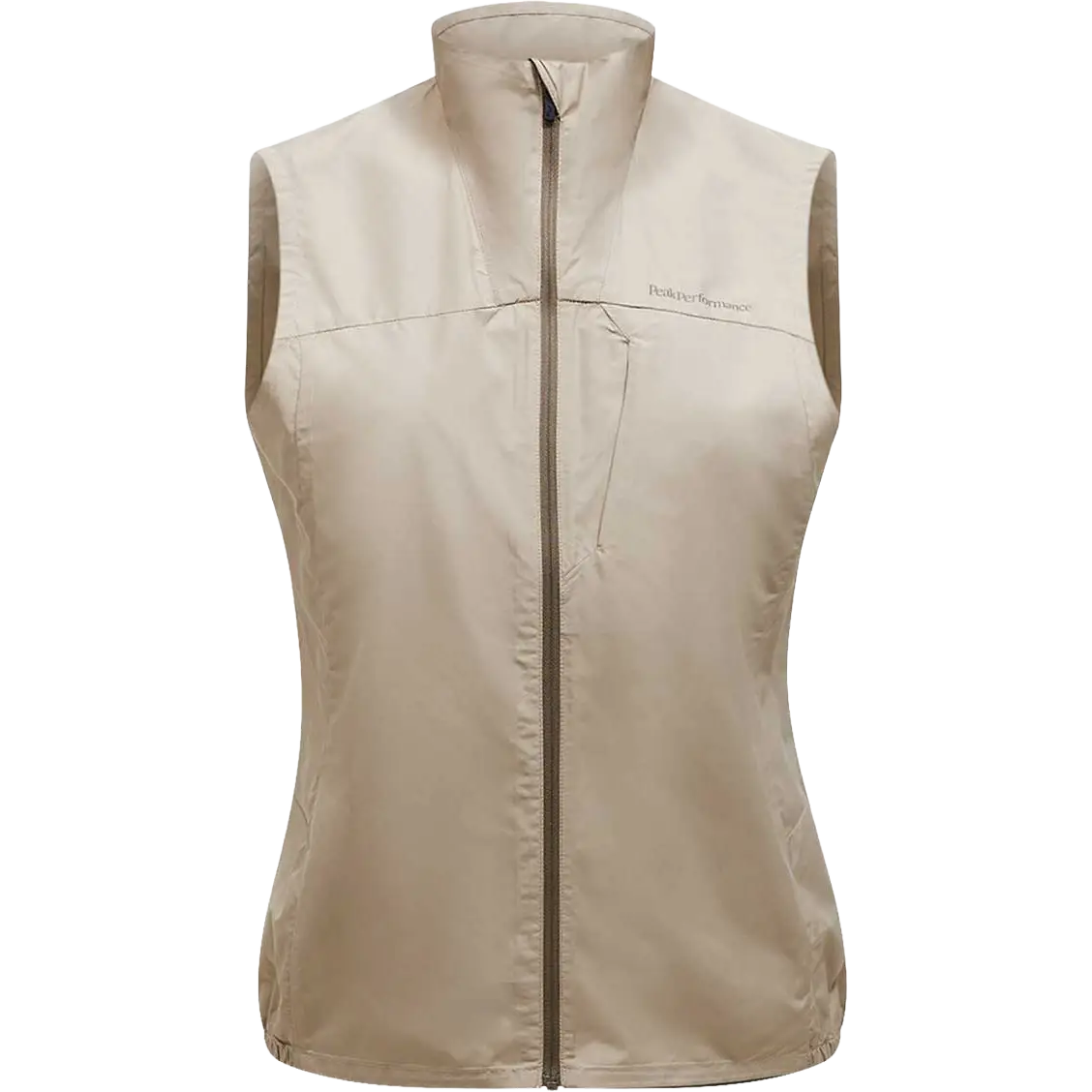 Peak Performance Glider Wind Vest Women - Avid Beige - L - Veste