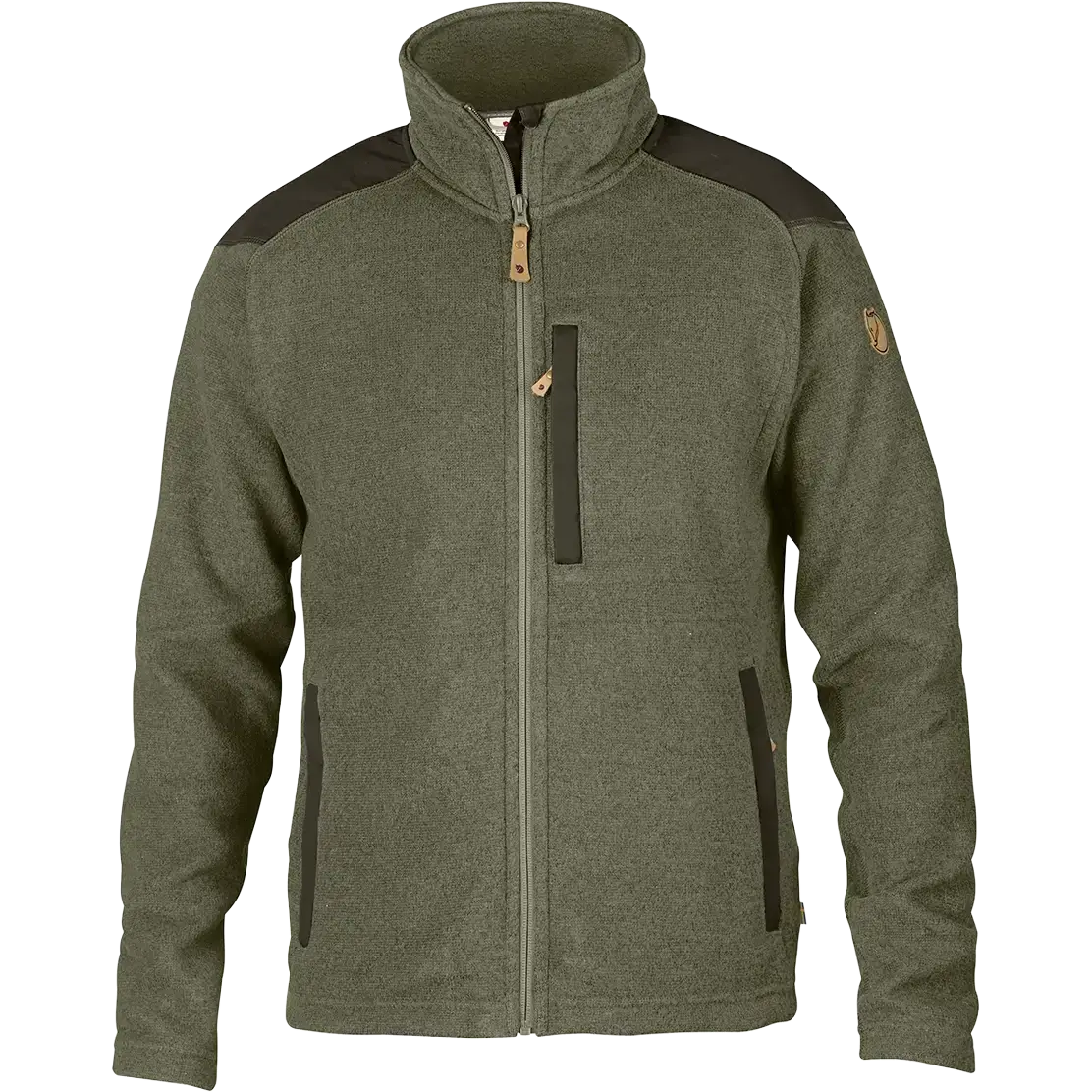 Fjällräven Buck Fleece herrefleece - Laurel Green - One size - Fleecetrøjer