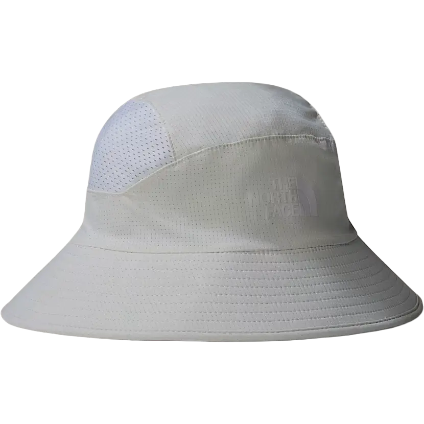 The North Face Summer Lt Run Bucket Hat Unisex - White Dune - S/M - Accessories
