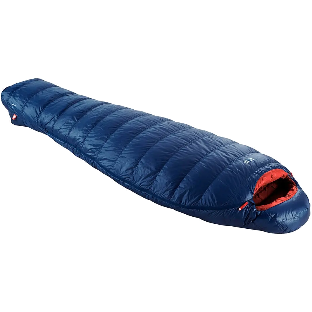 TLT SOV -12 Long dunsovepose - Insignia Blue/Pureed Pumpkin - One size - Vintersovepose med dun