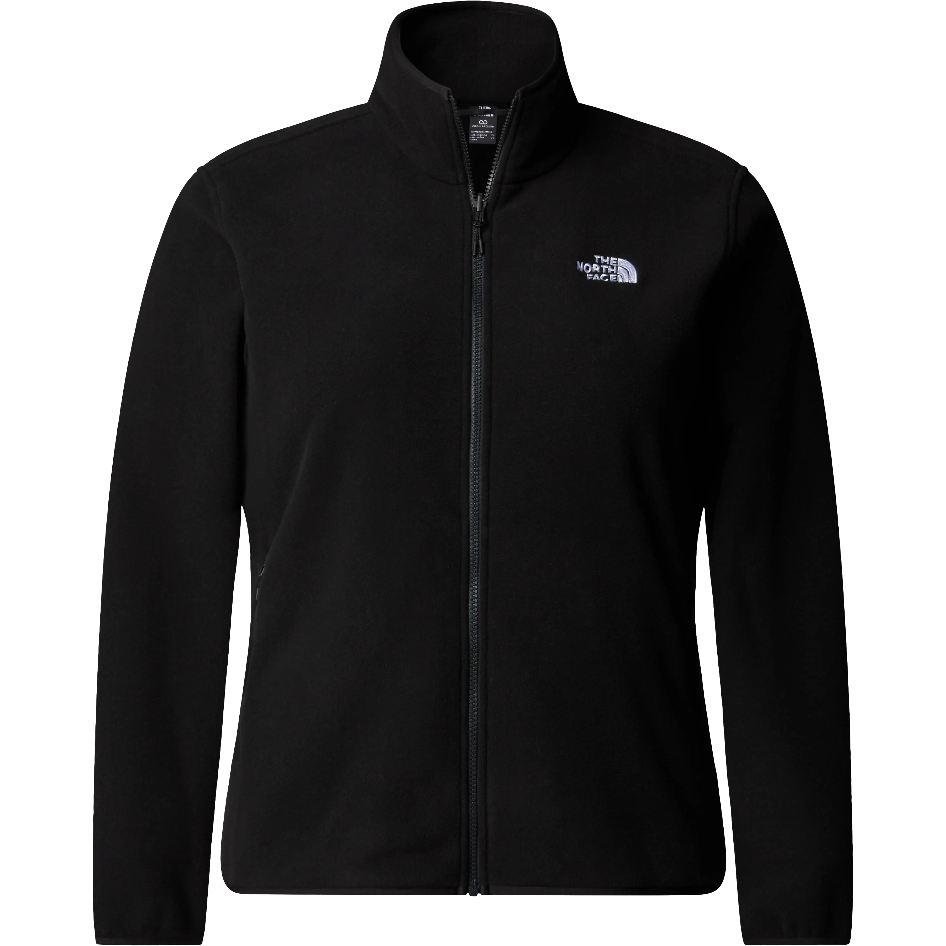 The North Face Glacier Plus Fleece Jacket Women - TNF BLACK - 2X Plussize - Fleecetrøjer
