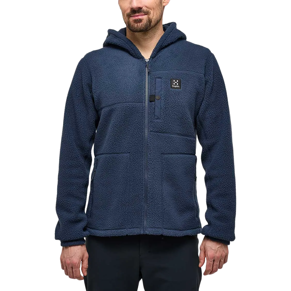 Malung Pile Hood Men herrefleece