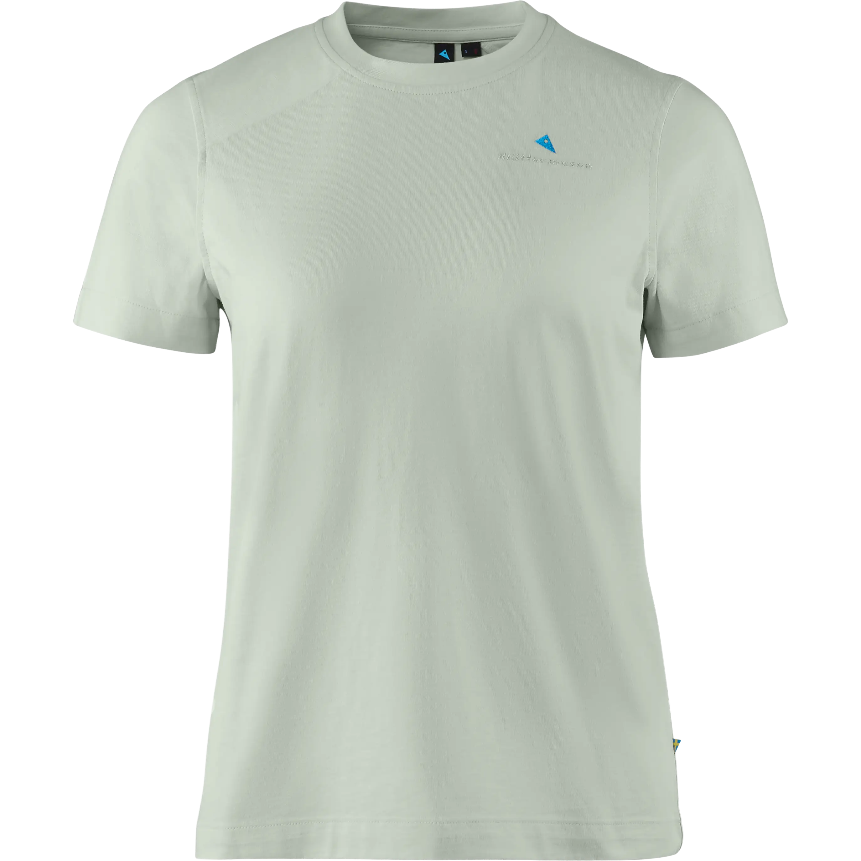 Klättermusen Root Logo SS Tee Women T-shirt - Sea Foam - Kortærmet T-shirts