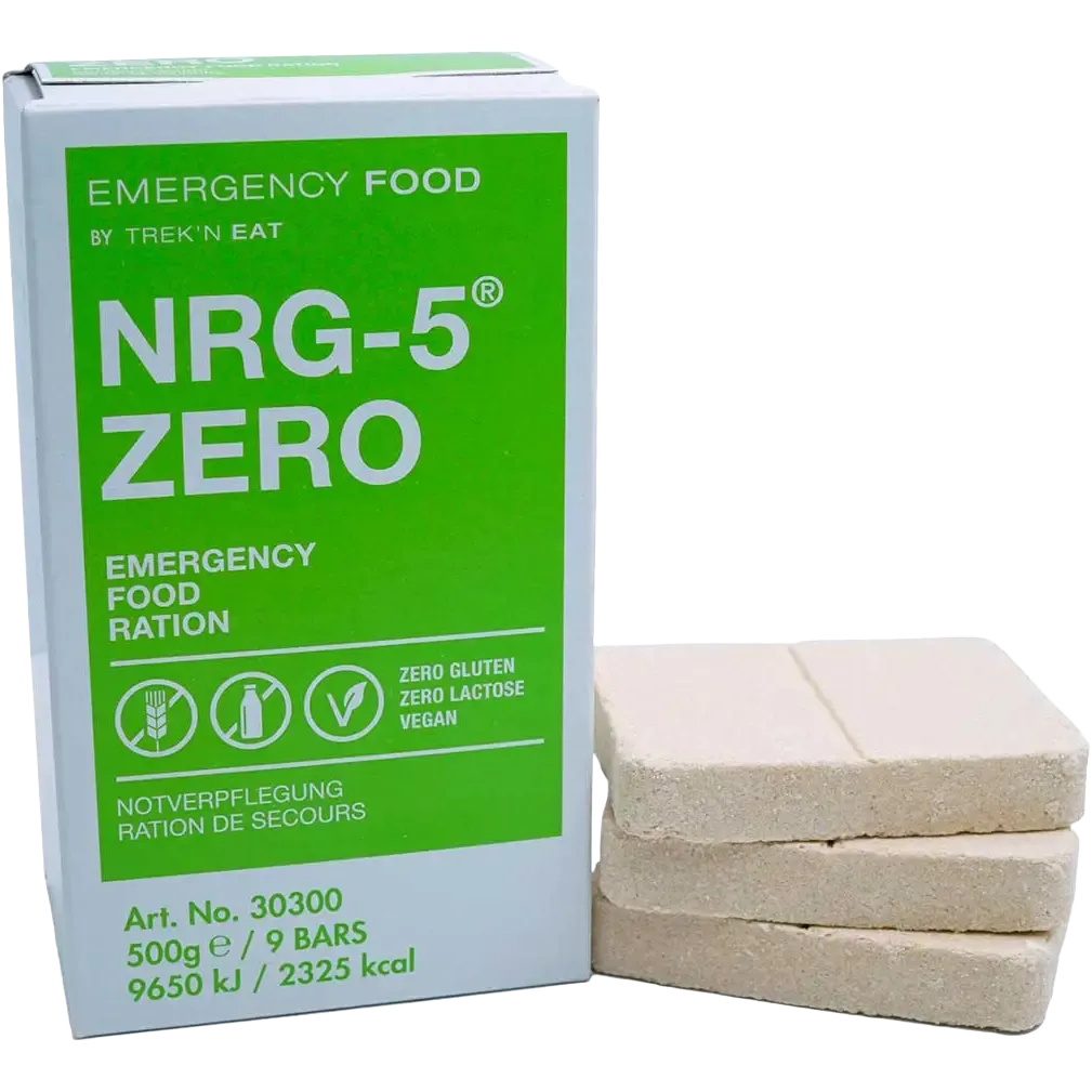 NRG-5 ZERO Emergency Food Ration-Glutenfree nødration