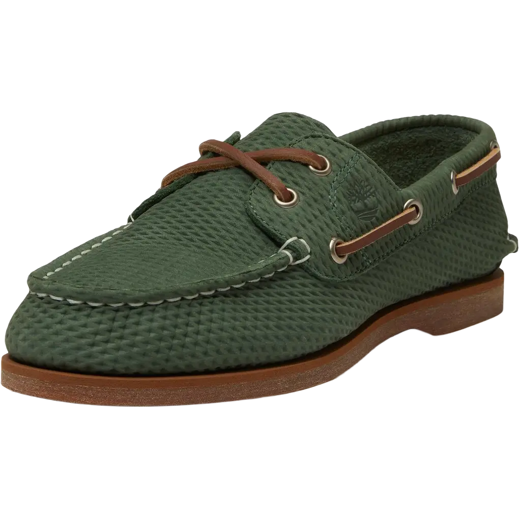 Timberland Classic Boat Shoe Women - Medium Green Nubuck - 38 - Hverdagssko
