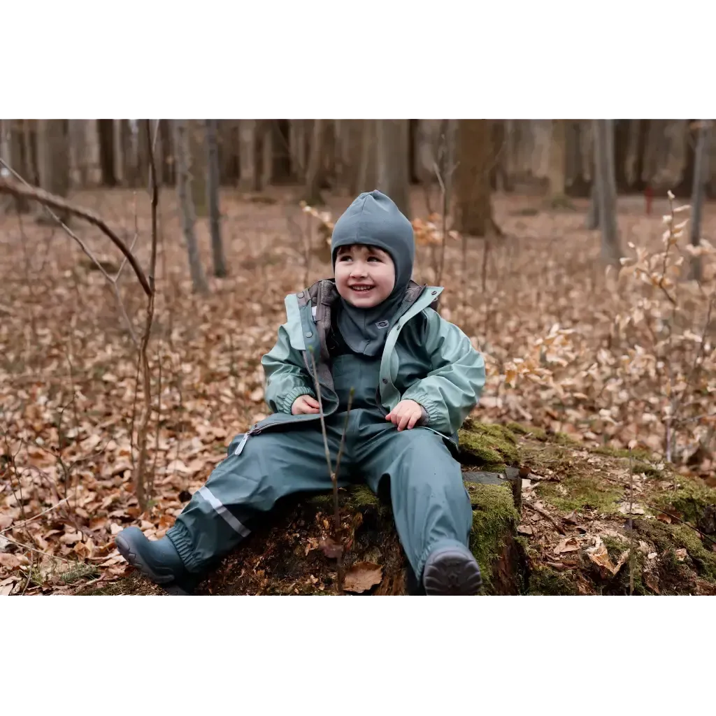 PU Rain Set + Fleece/Suspenders Recycled regnsæt