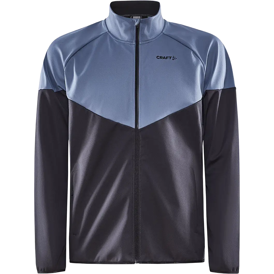 Craft Glide Block Jacket Men Løbejakke - Flow/Slate - XL - Løbejakker