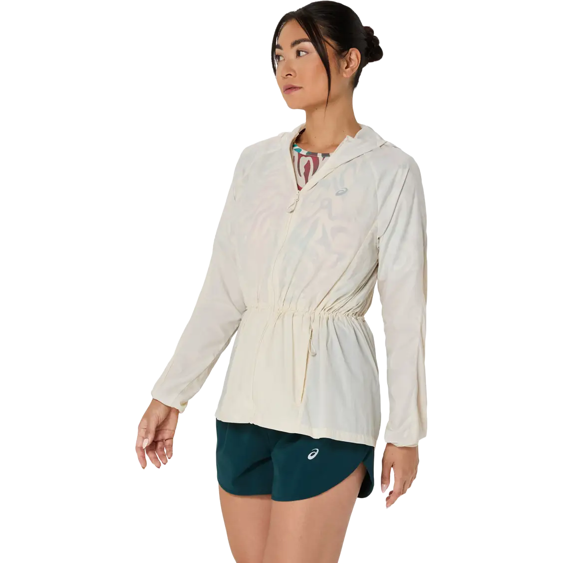 Asics Road Packable Jacket Women - Birch - L - Løbejakker