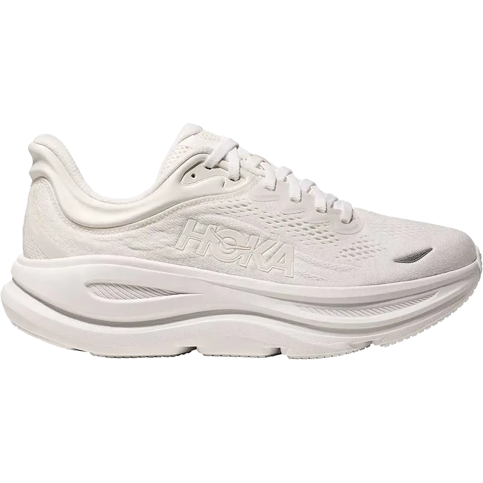 HOKA One One Bondi 9 Women - White/White - US5,5B/UK4/36 2/3 - Mængdetræningssko