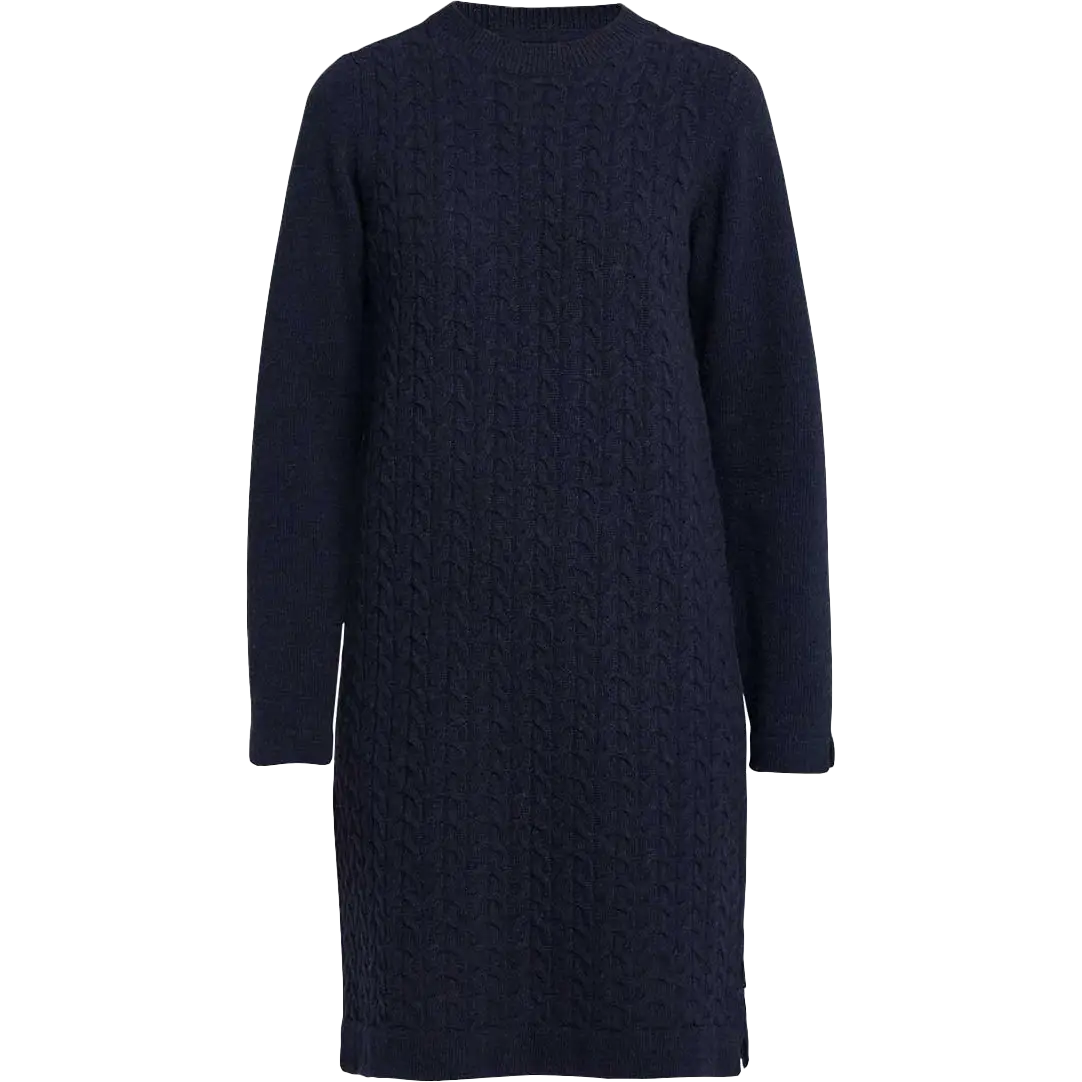 Holebrook Sissela Dress kjole - Navy Melange - XS - Outdoor kjoler