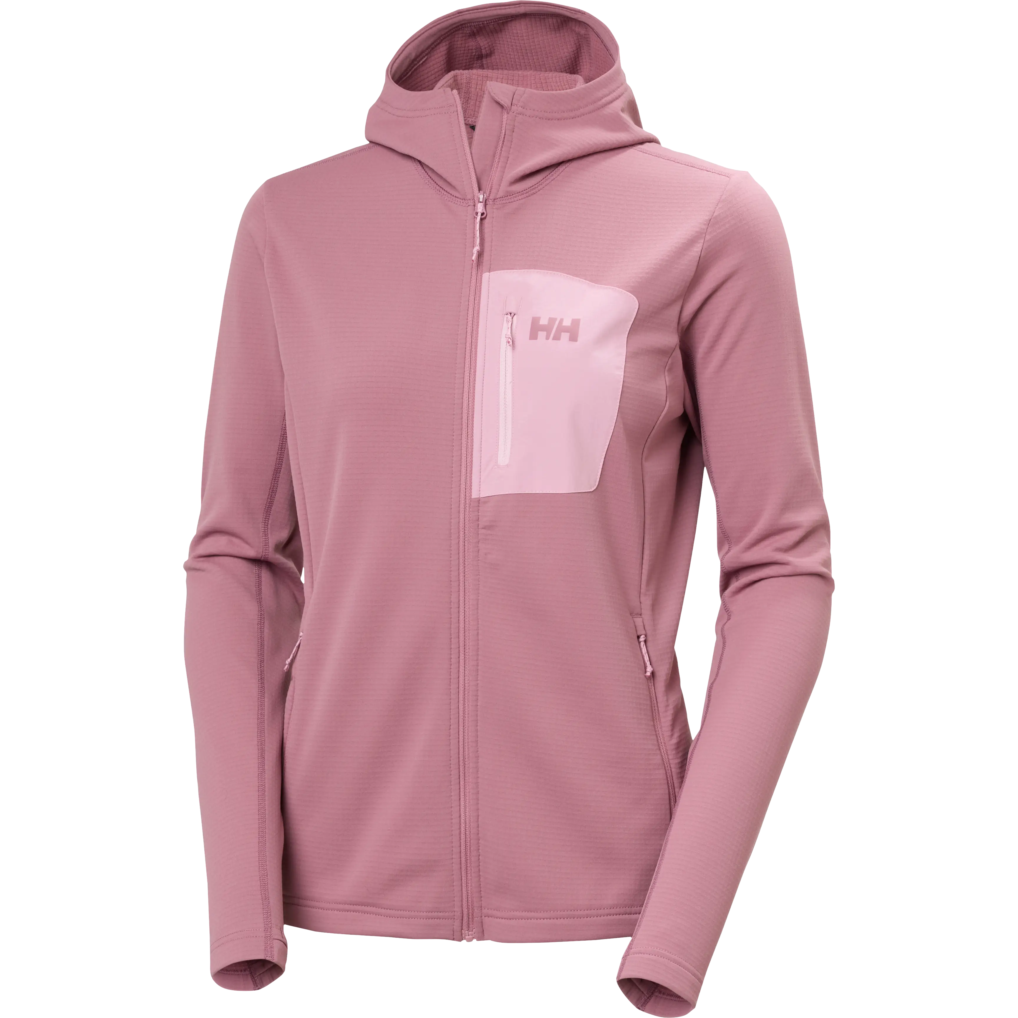 Helly Hansen Versalite Hooded Jacket Women - Wildberry - L - Fleecejakker