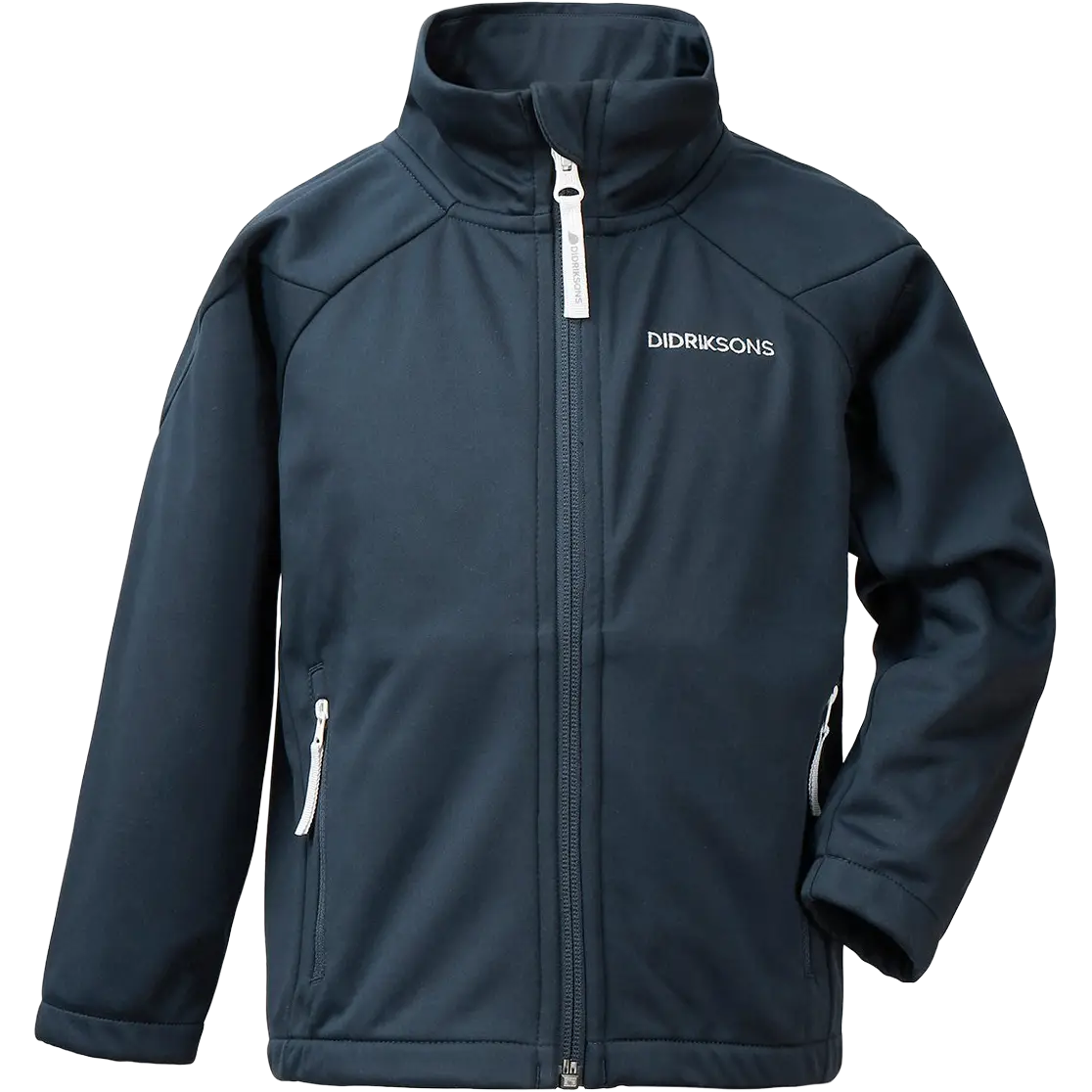 Didriksons Vinden Kids Jacket 2 - Navy - 90 cm - Softshelljakker til børn