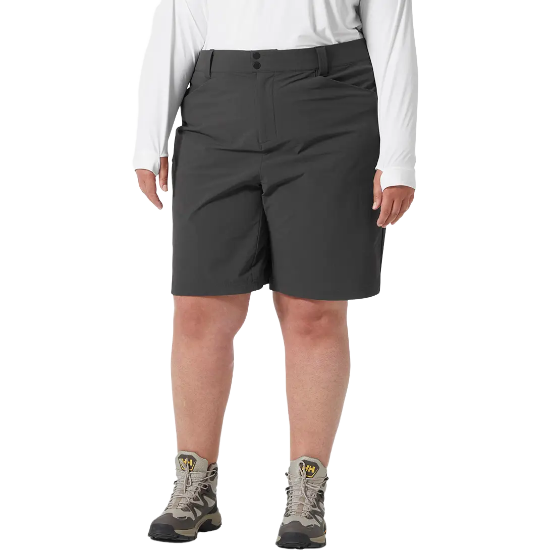 Helly Hansen Brona Softshell Plus Shorts Women - Ebony - 2X PlusSize