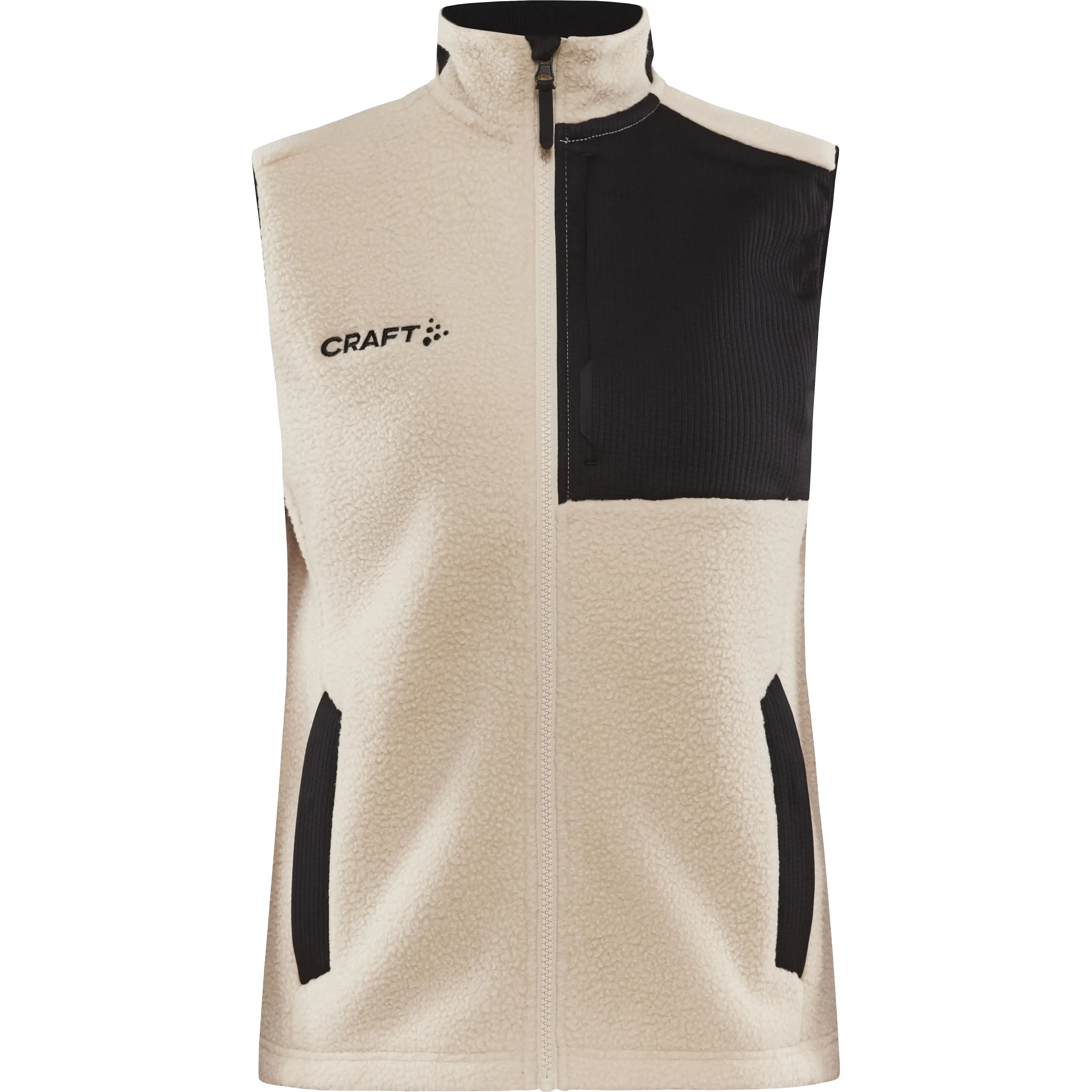 Craft ADV Explore Pile Fleece Vest Women fleecevest - Ecru - XL - Veste