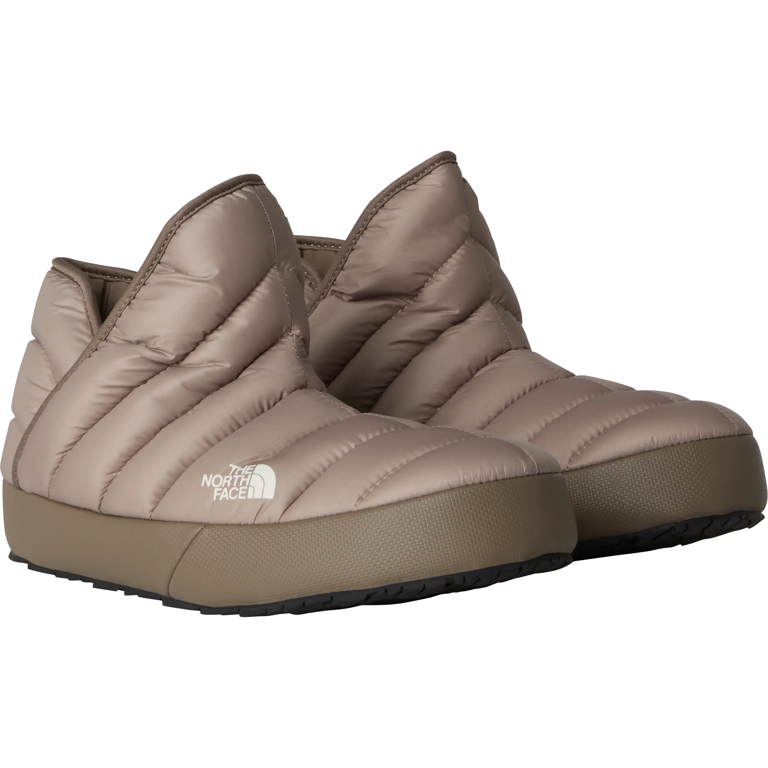 The North Face Thermoball Traction Bootie TNF Women hjemmesko - Mushroom Grey/M - US7/EU38