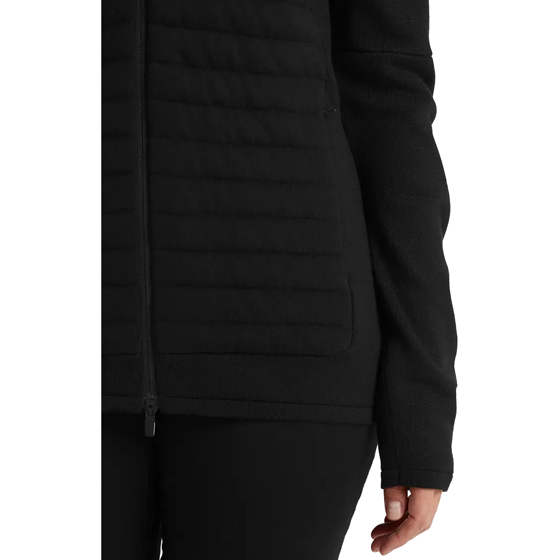 ZoneKnit LS Zip Hoodie Women uldtrøje