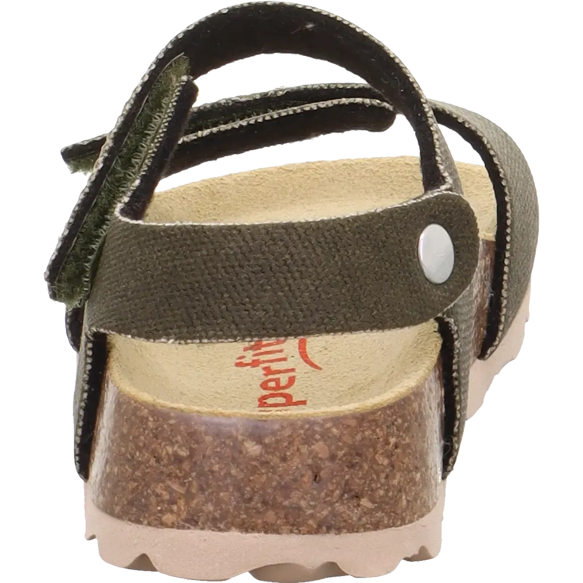 Fussbettpantoffel sandal m hælstrop
