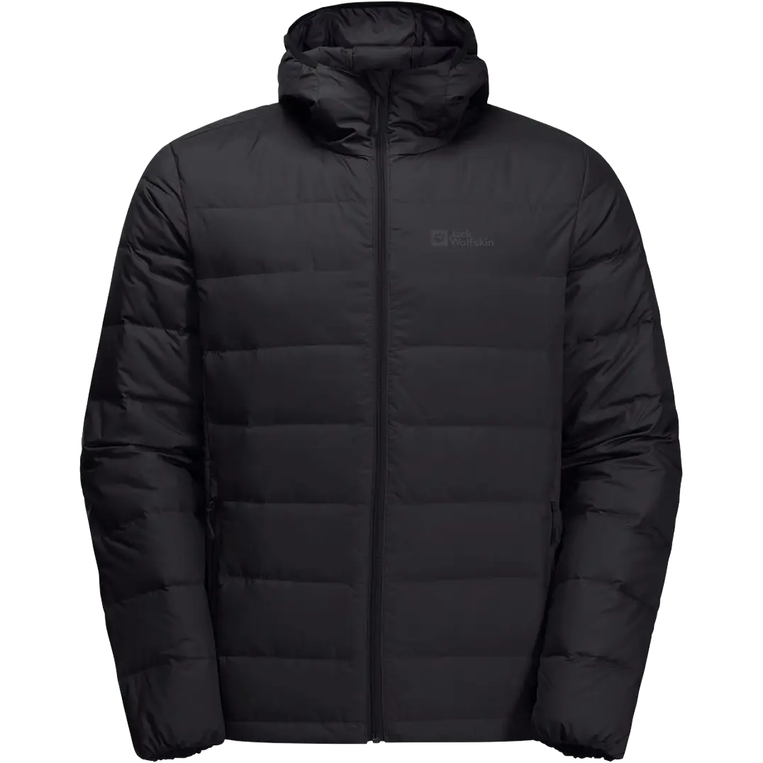 Jack Wolfskin Ather Down Hoody Men dunjakke - Black - 2XL - Dunjakker