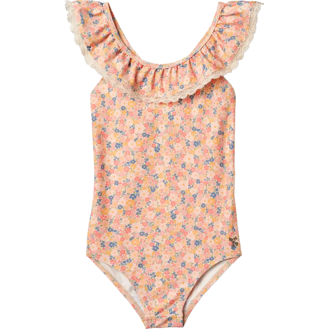 Wheat Swimsuit Doris badedragt - Multi Flowers - 110/5y - Badedragt til børn