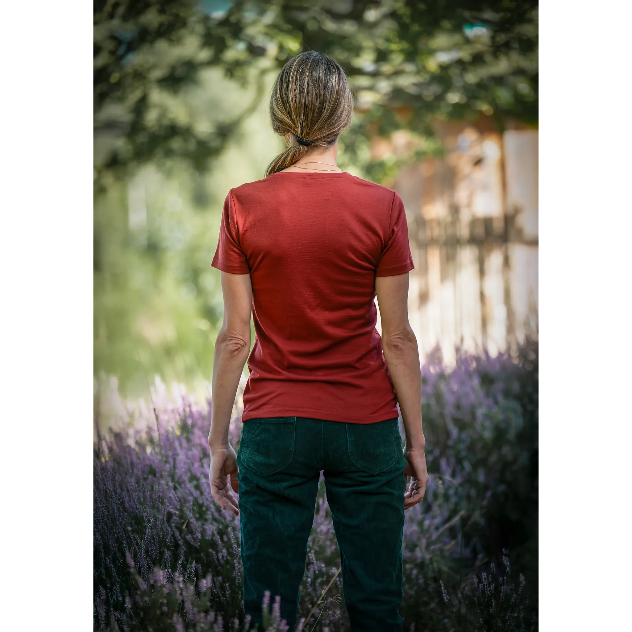 Pure Wool S/S Crew Women