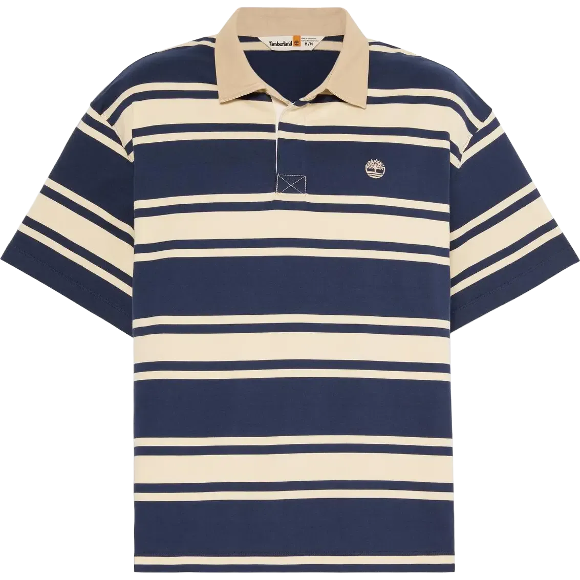 SS Striped Rugby Polo