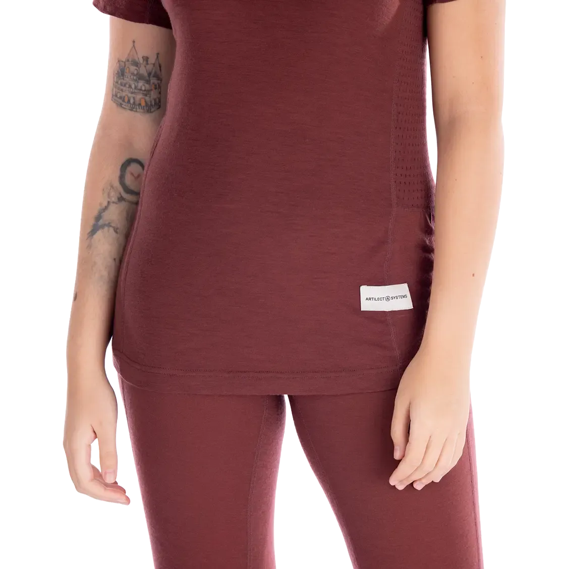 Boulder 125 Tee Women ullunderställströja