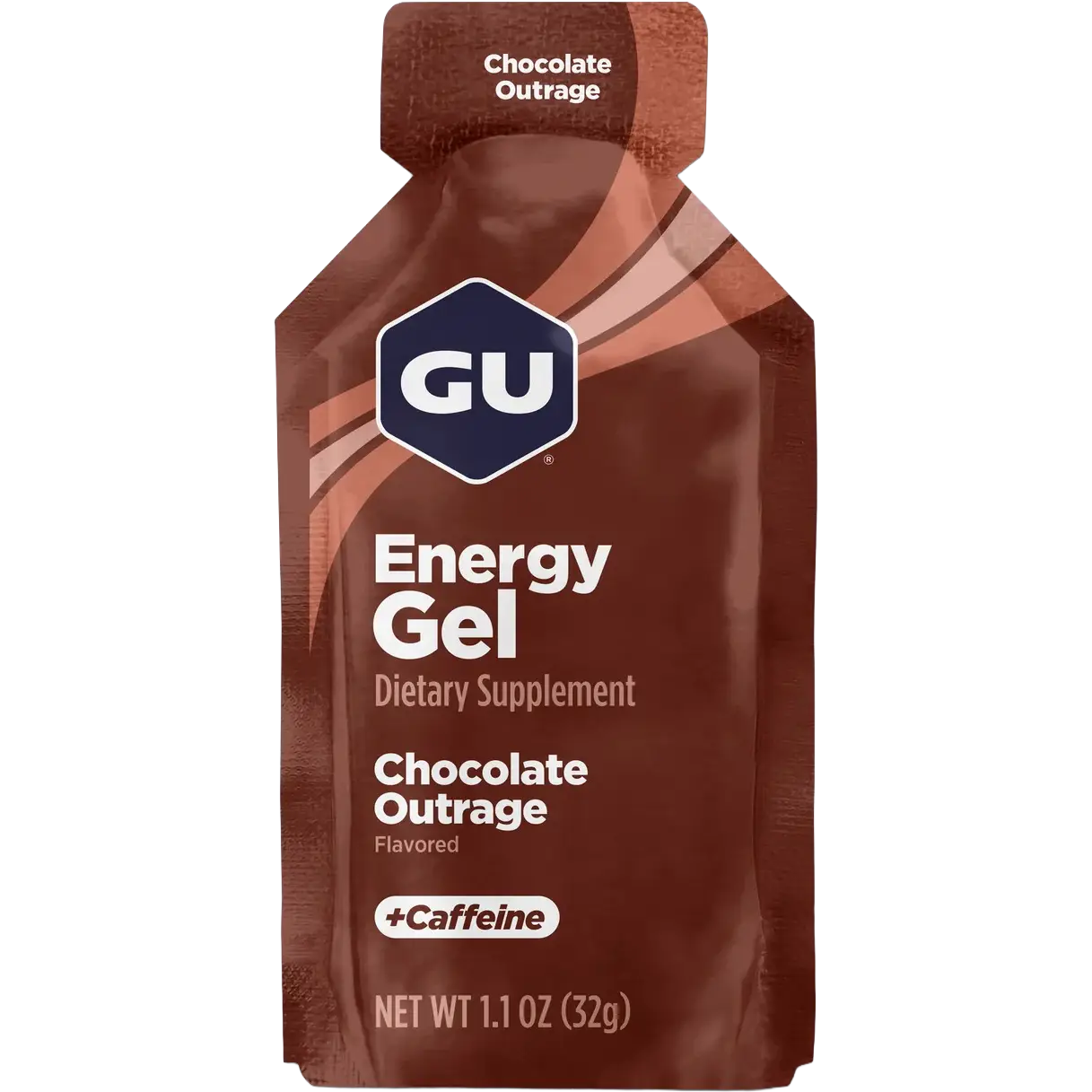 GU Energy Gel Chocolate Outrage - One size - Mad og drikke