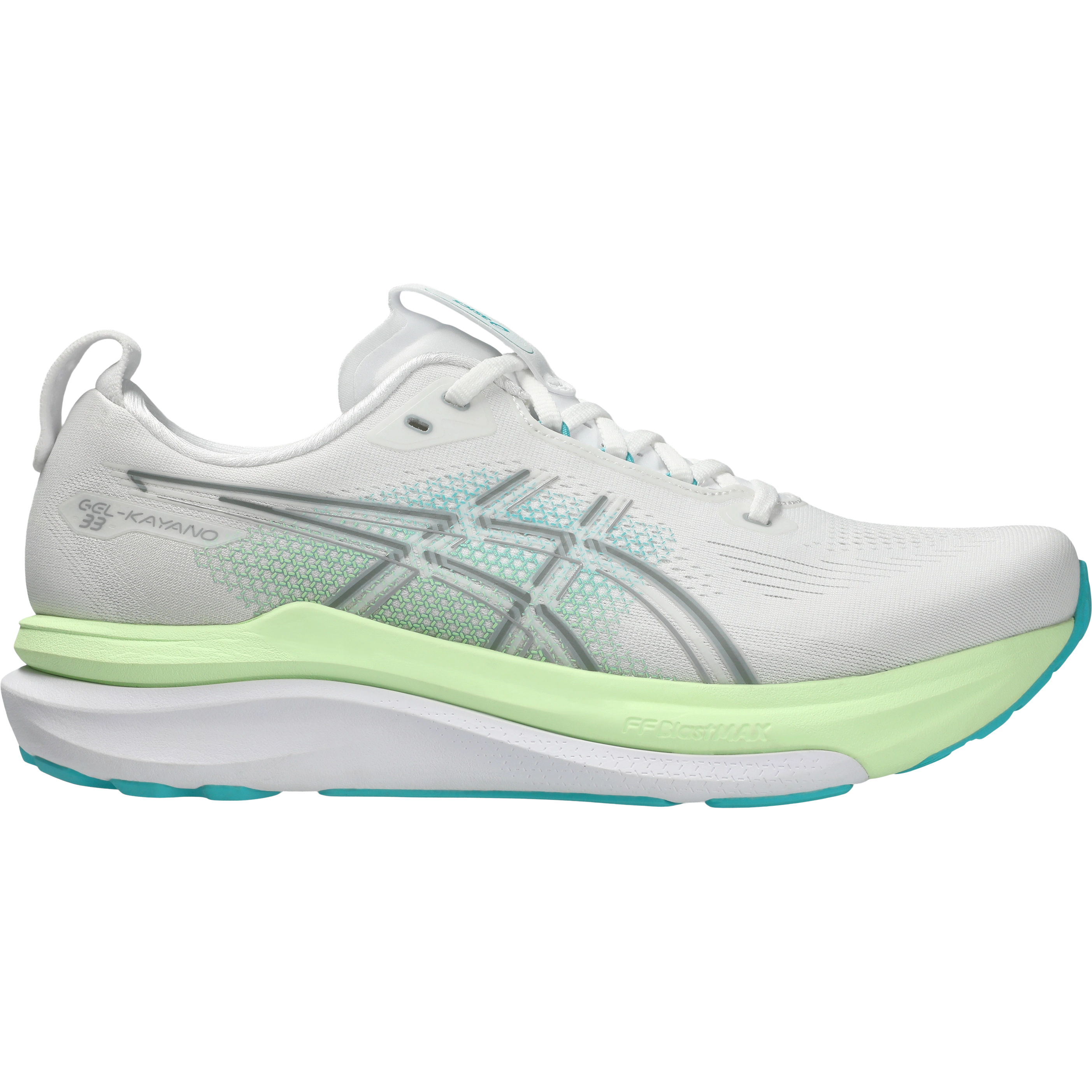 Asics Gel-Kayano 33 Men - White - US8/UK/7/41,5 - Løbesko
